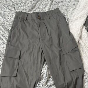 Men's Gray Cargo Pants